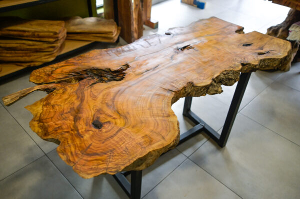THE TOP OF A TABLE FROM OLIVE TREE - Image 3